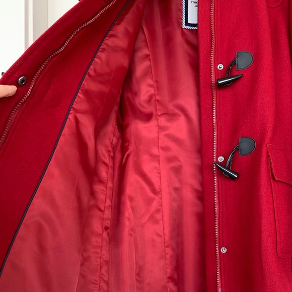 Tommy Hilfiger Hooded Toggle Front Duffle Coat - Picture 6 of 13